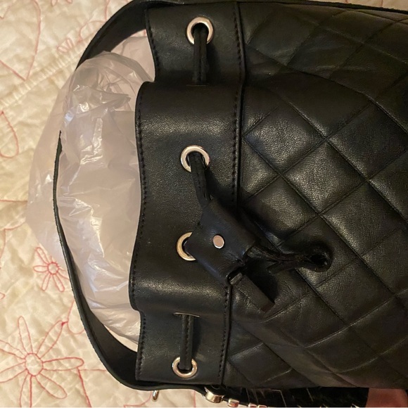 Moschino Leather Bucket Bag - Picture 16 of 16